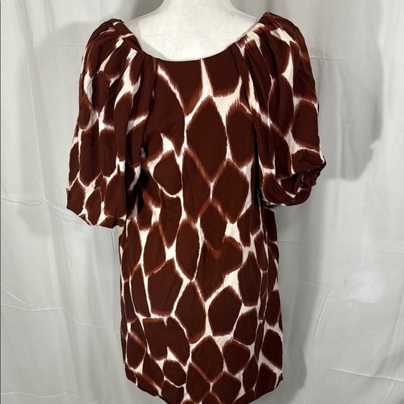 Corey Lynn Calter Giraffe Anthropology Tunic Dress Size Medium - Picture 6 of 9
